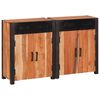 vidaXL Dressoir 2 st Bruin 110 x 30 x 75 cm Massief Acaciahout
