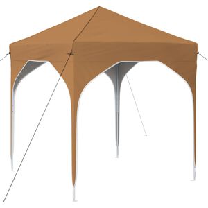 vidaXL Pop-up partytent 194 x 194 x 245 cm Beige