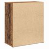 vidaXL Dressoir 2 pcs Oudhout 60 x 31 x 70 cm Bewerkt hout