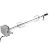 vidaXL BBQ Draaispit met professionele motor staal 900 mm