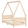 vidaXL Kinderbedframe 80x160 cm massief grenenhout