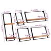vidaXL Wandplanken 5 stuks massief acaciahout