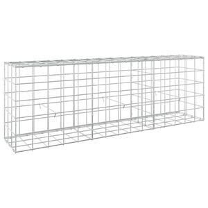 vidaXL Gabion met 5 mm Draad en 10x10 cm Gaas 150x30x50 cm