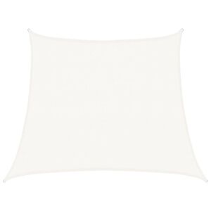 vidaXL Zonnezeil 160 g/m&sup2; 3/4x3 m HDPE wit