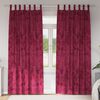 vidaXL Velvet Gordijnen 2 pcs Wijnrood 260 x 140 cm Fluweel
