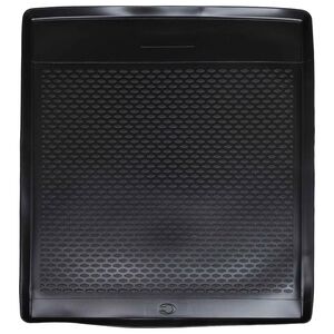 vidaXL Kofferbakmat Zwart Rubber