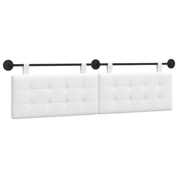 vidaXL Hangend Hoofdeinde Wandgemonteerd Stof