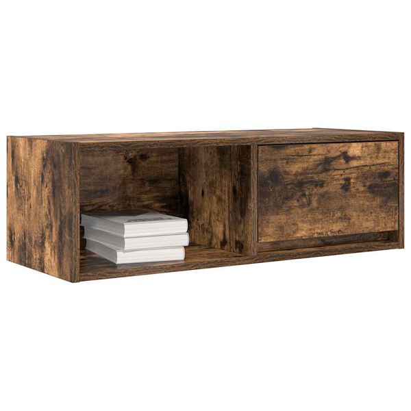 vidaXL Tv-meubelen 2 st 80x31x25,5cm bewerkt hout gerookt eikenkleurig