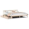 vidaXL Bedframe met lades massief grenenhout 180x200 cm