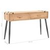 vidaXL Wandtafel 115x40,5x76 cm massief vurenhout