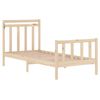 vidaXL Bedframe massief hout 90x190 cm