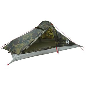 vidaXL Backpacking Tent 2-persoons Camouflage