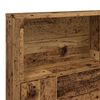 vidaXL Hoofdbordkast 160x19x103,5 cm bewerkt hout oud houtkleurig