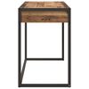 vidaXL Bureau met opslag Oud Hout 100 x 50 x 75 cm Bewerkt hout