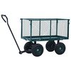 vidaXL Tuinwagen 350 kg groen