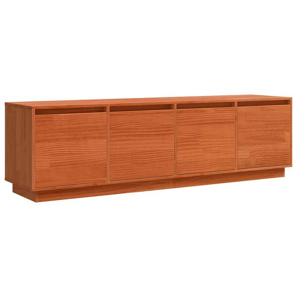 vidaXL TV-kast Bruin 156 x 37 x 45 cm Bewerkt hout