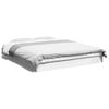 vidaXL Bedframe bewerkt hout wit 150x200 cm