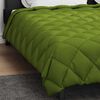 vidaXL Winter Dekbed Groen 200 x 220 cm Microfiber