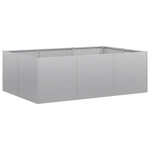 vidaXL Plantenbak 120x80x40 cm gegalvaniseerd staal
