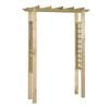 vidaXL Rozenboog 150x60x204 cm ge&iuml;mpregneerd hout