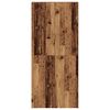 vidaXL Schoenenkast 80x35,5x180 cm bewerkt hout oud houtkleurig