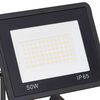 vidaXL Spotlight met handvat LED 2x50 W warmwit