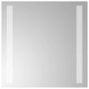 vidaXL Badkamerspiegel LED 30x30 cm