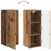vidaXL TV Wandkast Set Wandgemonteerd 6 pcs Oud Hout