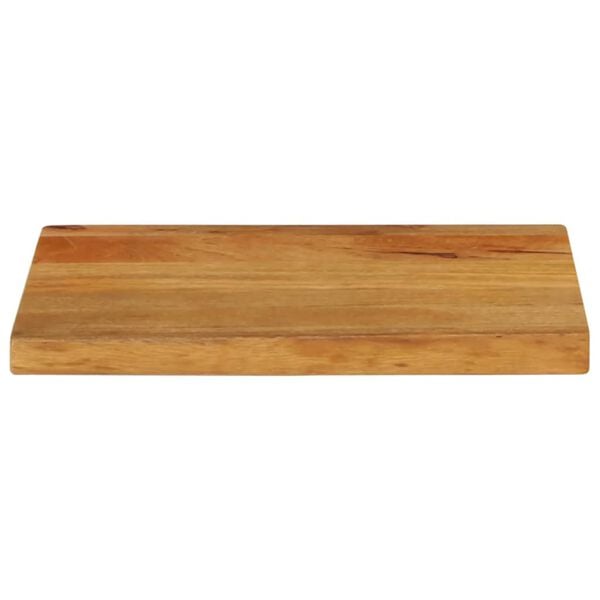 vidaXL Tafelblad met natuurlijke rand 60x30x2,5 cm massief mangohout
