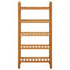 vidaXL Schoenenrek met 5 schappen 50x27x100 cm massief eikenhout