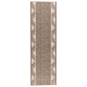 vidaXL Tapijtloper FLORNES Geweven Taupe PP 7 mm
