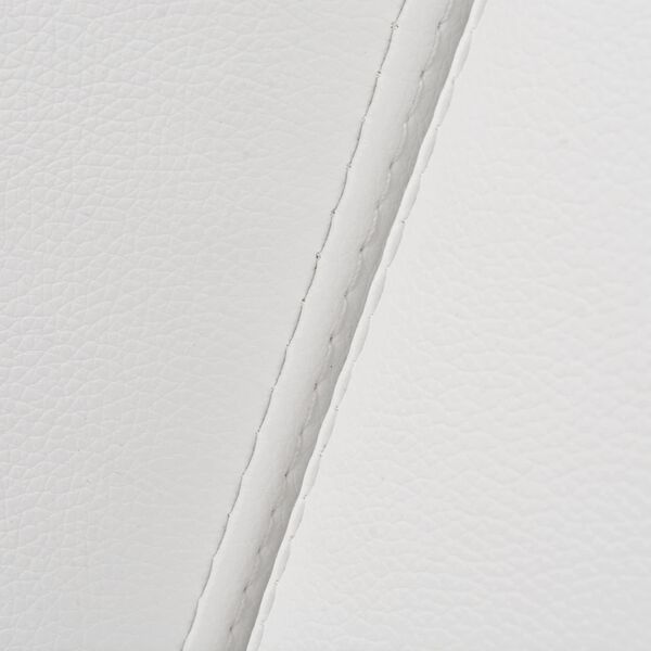 vidaXL Bank Wit Stof