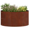 vidaXL Plantenring Bruin 40 x 40 x 20 cm Cortenstaal