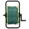 vidaXL Slanghaspel met slangkoppelset 0,5" 50 m vrijstaand PVC groen