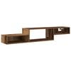 vidaXL Wandgemonteerd tv-meubel Muurmontage Oud hout 150 x 28 x 26 cm