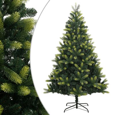 vidaXL Kunstkerstboom met scharnieren en standaard 150 cm
