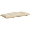 vidaXL Palletkussens 3 st stof beige