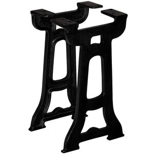 vidaXL Bankpoten 2 st Y-frame gietijzer