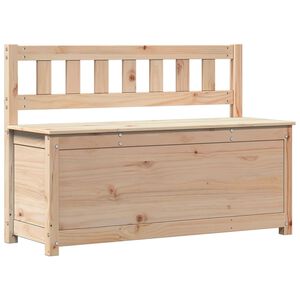 vidaXL Bankje 110x41x76,5 cm massief grenenhout