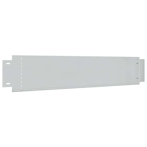 vidaXL Grasboorden 100x19 cm gegalvaniseerd staal 5 st