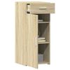 vidaXL Dressoir 40x42,5x93 cm bewerkt hout sonoma eikenkleurig