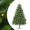vidaXL Kerstboom met 300 LED met standaard Groen 180 cm PE
