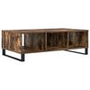 vidaXL Salontafel 104x60x35 cm bewerkt hout gerookt eikenkleurig