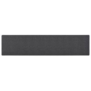vidaXL Tapijtloper 50x250 cm antracietkleurig