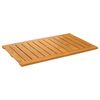 vidaXL Badmat Bruin 80 x 50 cm Massief Acaciahout
