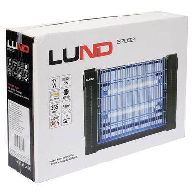 Lund Insectenverdelger UV-A lamp 17 W zwart