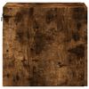 vidaXL Wandkast 30x42,5x40 cm bewerkt hout gerookt eikenkleurig