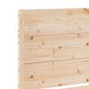 vidaXL Bedframe extra lang zonder matras massief hout 90x210 cm