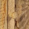 vidaXL Nachtkastje 40x30x50 cm massief mangohout