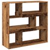vidaXL Kamerscherm 100x33x94,5 cm bewerkt hout oud houtkleurig
